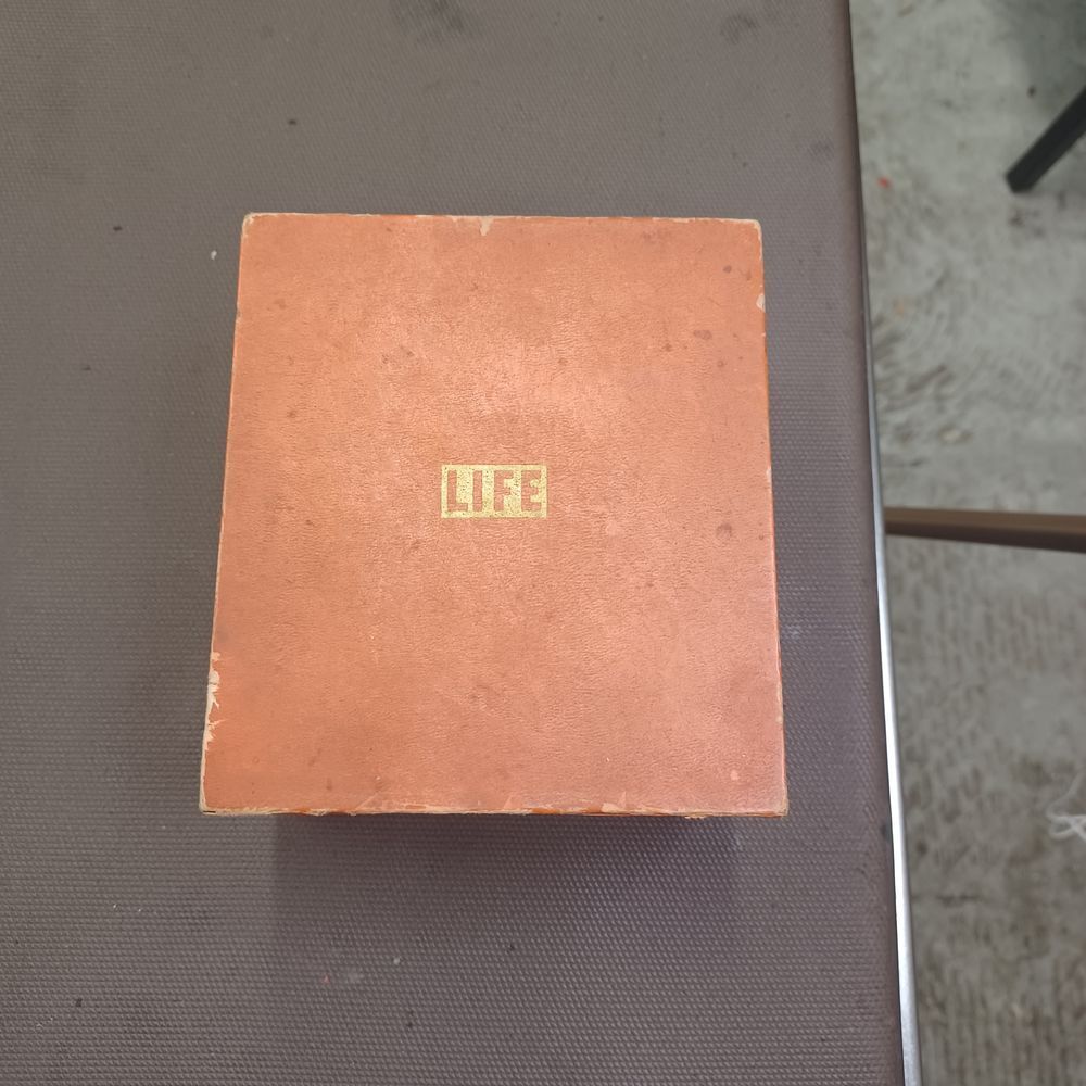 Vintage Life Recipe Card Box File Organizer Kitchen Storage Alphabetical Divider